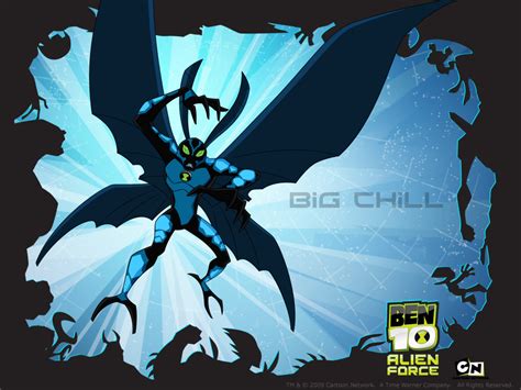 When ben used big chill in the live action movie ben 10 alien swarm he sort of looked the same except that the color of the. big chill - Ben 10: Alien Force Wallpaper (8797059) - Fanpop