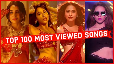top 100 most viewed indian songs on youtube of all time most watched