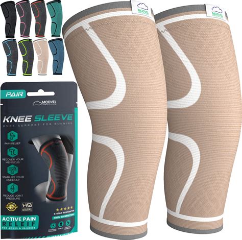 Amazon Com Modvel Knee Braces For Knee Pain Women Men Pack Knee Brace For Knee Pain Set