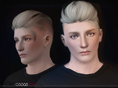 The Sims Resource Wings Os1113 Hair Sims 4 Hairs 69c