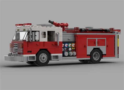 Lego Fire Department Fire Truck 3 Stud Speed Champions Ph