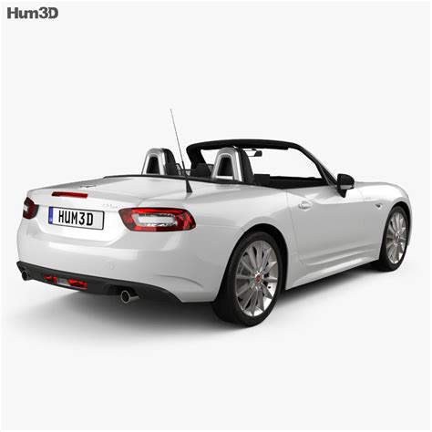 Fiat 124 Spider 2020 3d Model Vehicles On Hum3d