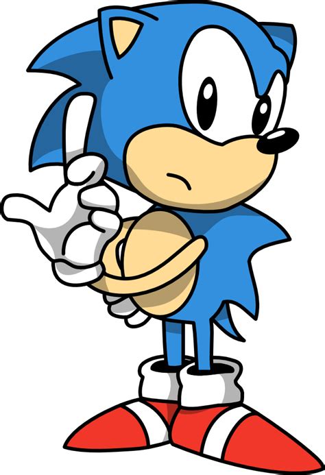 Classic Sonic Pose By Mighty355 On Deviantart