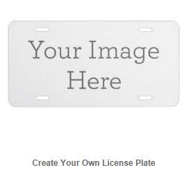 Building your own vanity mirror can be a simple task, if you put your mind to it. Create Your Own License Plate | Zazzle.com | Custom front license plates, License plate, Vanity ...