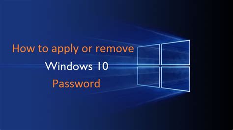 If i revert to windows 8.1, will the system revert to how it started up before i.e. How To Apply, Remove Or Change Login Password In Windows 10 PC