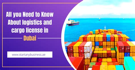 Logistics And Cargo License In Dubai Start Any Business