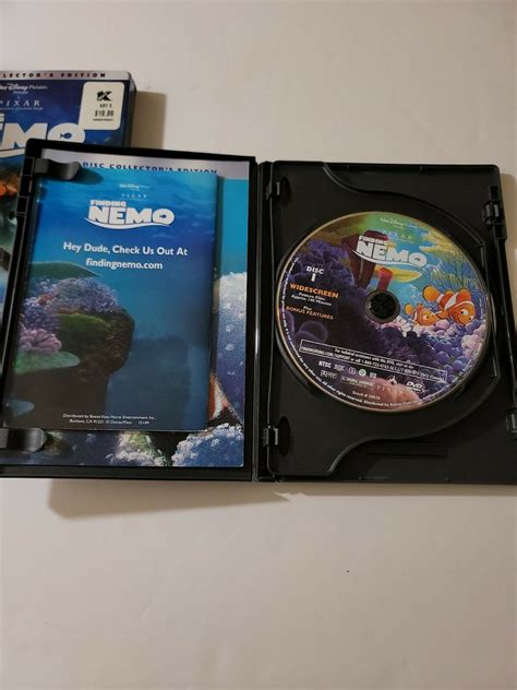 Disney Pixar Finding Nemo 2 Disc Collector S Edition DVD Etsy