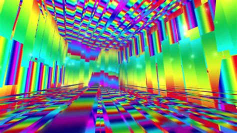 4k Rainbow Arcade Room Gaming Design Moving Background Aavfx Youtube