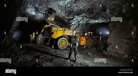 Underground Miner High Resolution Stock Photography And Images Alamy