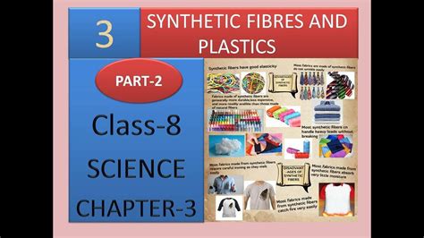 Ncert Cbse Class 8 Chapter 3 Synthetic Fibres And Plasticspart 2