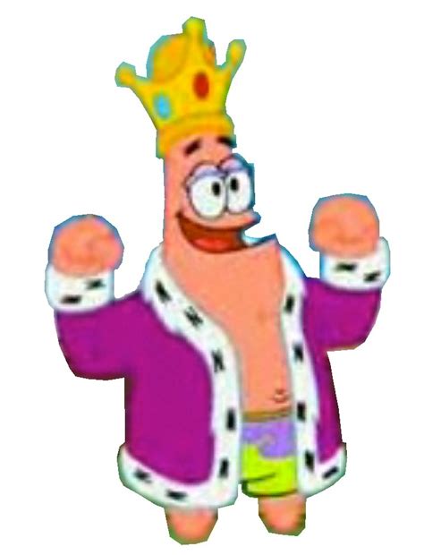 King Patrick Spongebob Squarepants Fan Art 16942384 Fanpop