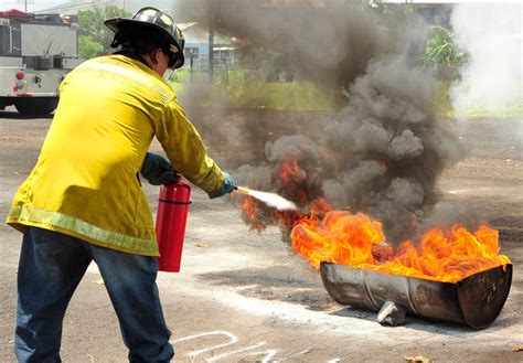Fire Fighting Training Safety