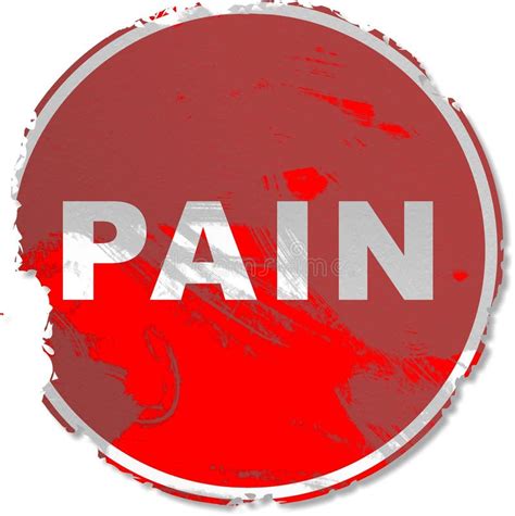 Grunge Pain Sign Royalty Free Stock Photos Image 8475248