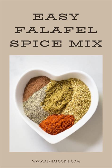 Easy Homemade Falafel Spice Mix Artofit