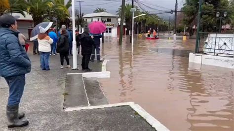 Agenciauno On Twitter Aguas Del R O Mataquito Llegan Hasta La Plaza