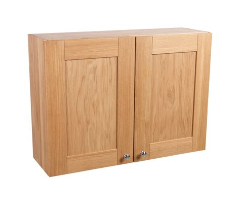 Solid Oak Kitchen Wall Cabinet H720mm X W1000mm X D300mm 2 X Full