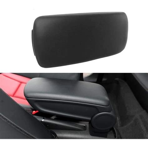 Accoudoir Voiture Couvercle Cuir Accoudoir Central Console Couverture