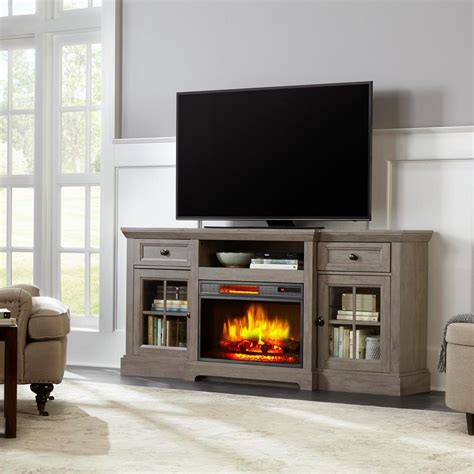 Home Decorators Collection Electric Fireplace 70 Infrared Tv Stand