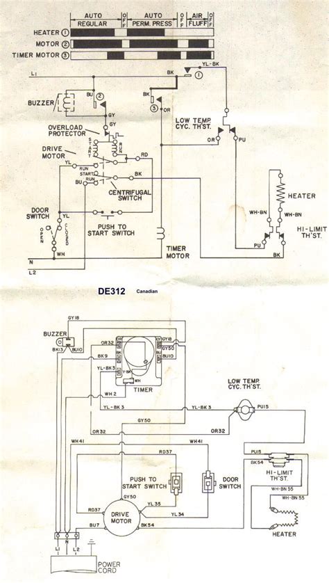 Sample Wiring Diagrams Appliance Aid Whirlpool Dryer Maytag Dryer