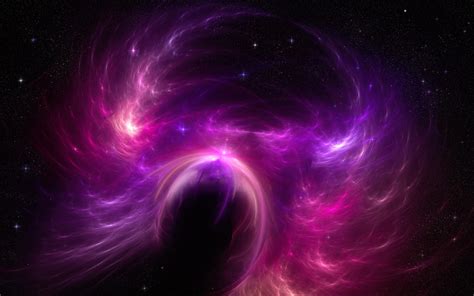 Fondos De Pantalla Ilustración Galaxia 3d Púrpura Estrellas
