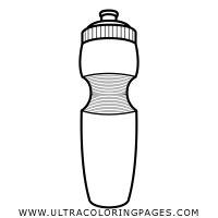 Water Bottle Coloring Page Ultra Coloring Pages