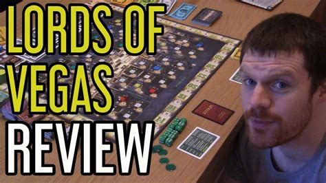 Dice Hard Lords Of Vegas Board Game Review Youtube
