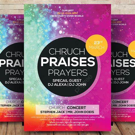 Church Flyer Template Download On Pngtree