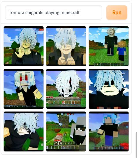 Tomura Shigaraki Playing Minecraft Rweirddalle