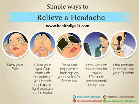 Relieve A Headache Without Medication How To Relieve Headaches
