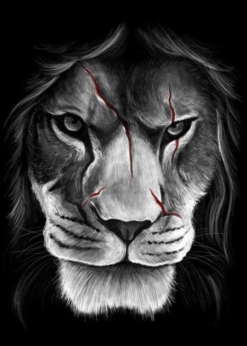 Lion tattoos have a meaning of strength, awareness, immortality and bravery. Pin on ART WORKS / ILLUSTRATION