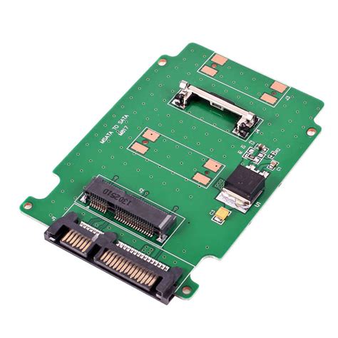 Mini Msata Pci E Ssd Mm To Inch Sata Pin Adapter Converter