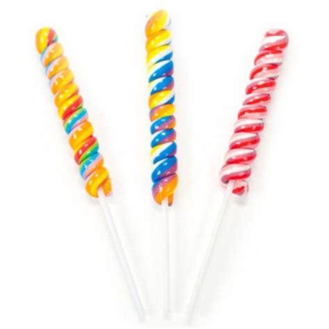 Unicorn Twist Pops Horned Lollipops Mutli Colored Cone Lollipop