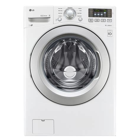 Lg Electronics 45 Cu Ft High Efficiency Front Load Washer In White