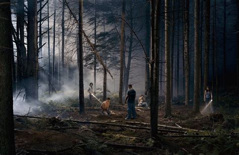 Gregory Crewdson Untitled Forest Gathering From Beneath The Roses