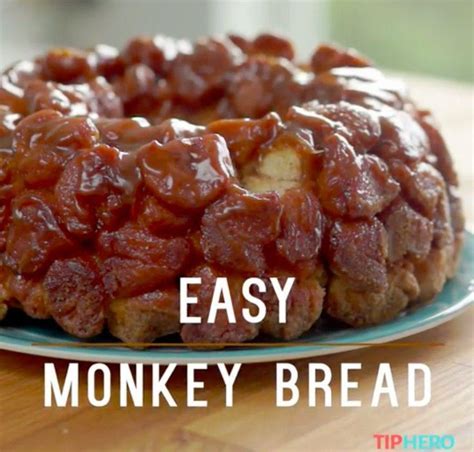 My 2 & 1/2 year old enjoyed helping me roll the balls. Easy Monkey Bread | Recipe | Easy monkey bread, Food, Monkey bread