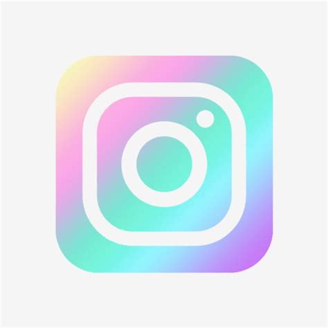 Pastel Ombre Instagram Icon Logo Pink Purple Social