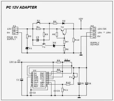 Rangkaian Pc Adapter Layout Pcb Ilmu Elektronika