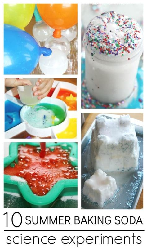 Christmas diy crafts for kids. Baking Soda Experiments Reaction Science Experiments