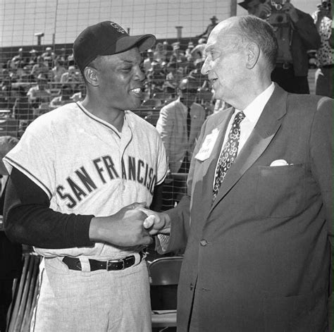 Baseball In Pics On Twitter Willie Mays Shaking Hands With Ty Cobb At