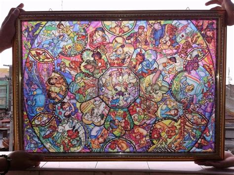 Personalised name puzzle, double sided jigsaw Amazon.com: Disney Stained Art Jigsaw Puzzle1000P All ...