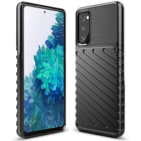 Galaxy s20 fe with a scene from forza horizon 4 onscreen showing the detail you can experience in your games with 5g speeds. Samsung Galaxy S20 FE 5G Case, Stylish Slim Fit Shock ...