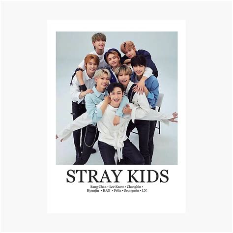 Stray Kids Minimalist Poster Photographic Print For Sale By