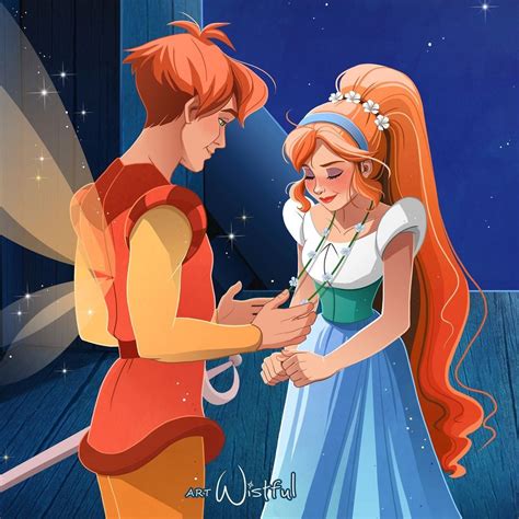 Let Me Be Your Wings Thumbelina New Drawing Of Thumbelina And