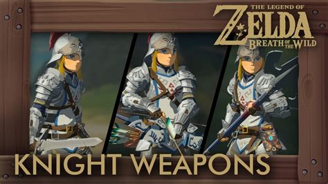 Zelda Breath Of The Wild All Knight Weapons Complete Set Location