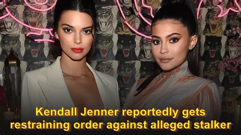 Kendall Jenner Reportedly Gets Restraining Order Against Alleged