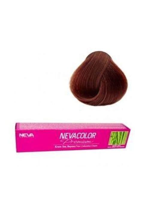 Neva Color Premium Tüp Saç Boyası 6 0 Yoğun Koyu Kumral 50 Ml