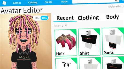 Making Lil Pump A Roblox Account Youtube