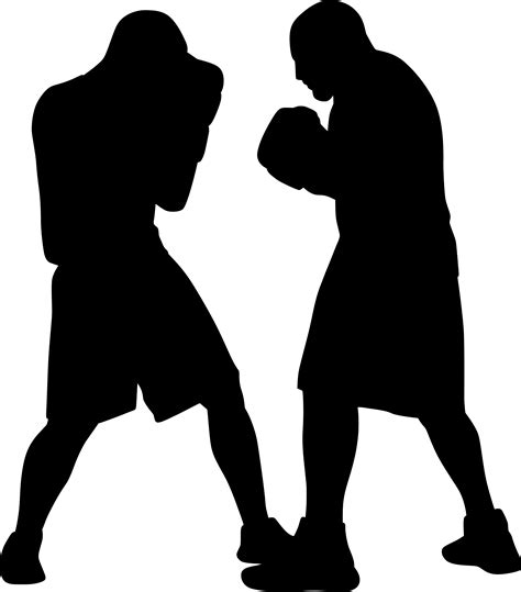 Boxing Silhouette Png Free Logo Image