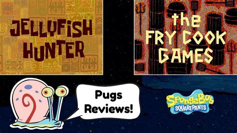 Pugs Reviews Spongebob Jellyfish Hunter The Fry Cook Games Youtube