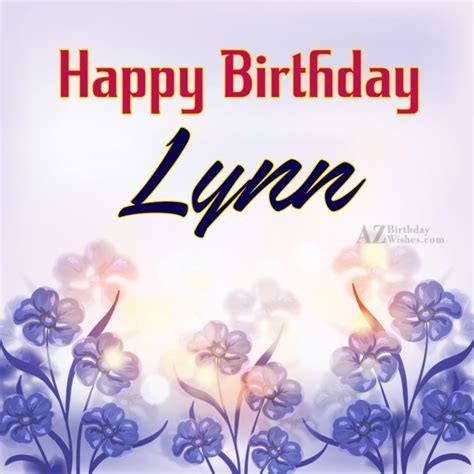 Happy Birthday Lynn